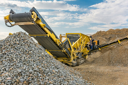 mobile crushing station